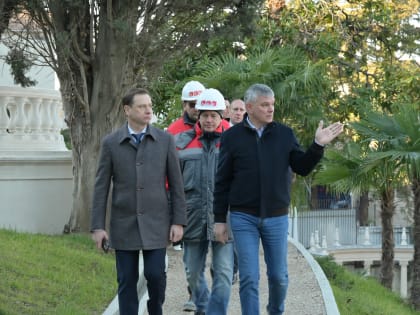 Реновация исторического санатория «Волна» в Сочи выполнена на 70%