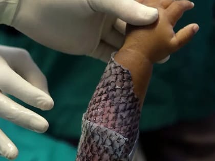 Кожа рыбы: при ожогах помогает новый способ лечения