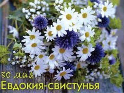 Народный праздник Евдокия Свистунья отмечается 30 мая