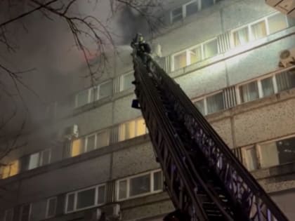 Семь человек погибли во время пожара в центре Москвы