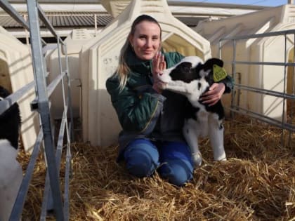 Ветврач Анна Даньшина – очередной новосел от «Прогресс Агро»