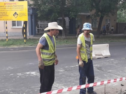 Движение на двух улицах Краснодара ограничат из-за строительства сетей водоснабжения