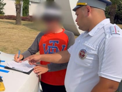 Пьяного приезжего на каршеринге задержали в Сочи