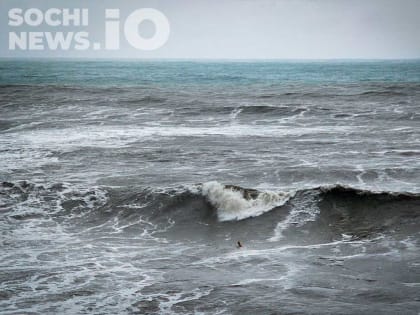 Шторм и ветер ожидают в Сочи на выходных