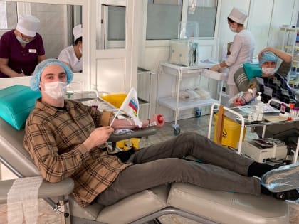 Молодые депутаты поддержали краевую акцию «Профсоюзный донор»