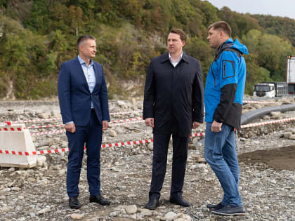 Глава Сочи Алексей Копайгородский проинспектировал работы по улучшению стабильности водоснабжения в Лазаревском районе