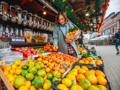 Овощи, фрукты, молочка, орехи: в Краснодаре работают ярмарки выходного дня