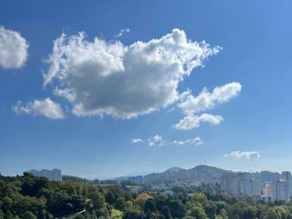 Сильные дожди и грозы ожидаются в Краснодарском крае