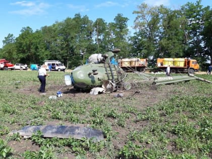 Установлена личность пилота, погибшего при жесткой посадке вертолета Ми-2 в Краснодарском крае