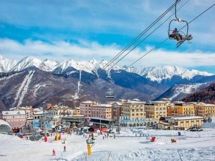 В горном кластере Сочи для катания доступны более 60 километров трасс