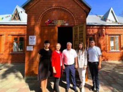 Заместитель главы района Евтенко Алексей посетил избирательные участки