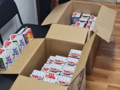 1000 новогодних подарков передали детям депутаты Городского Собрания Сочи по избирательному округу  