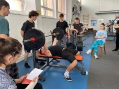 Первенство школы по пауэрлифтингу