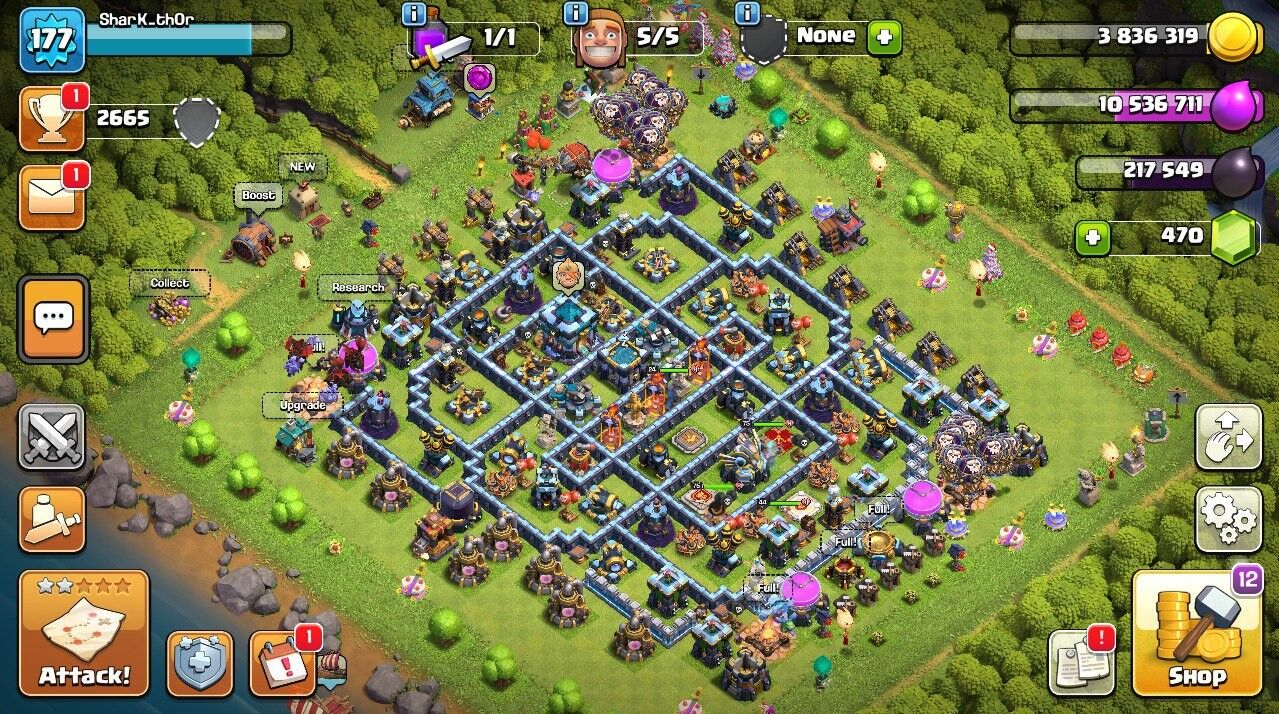 🥷ALMOST MAX TH 13 🖤 177 LVL 🖤 487 Gems 🖤 75 BK 🖤 75 AQ 🖤 44 GW 🖤 25 RC 🖤 Full Access 🖤 IOS/ANDROID (Screenshots Inside)🥷 🥷ALMOST MAX TH 13 🖤 177 LVL 🖤 487 Gems 🖤 75 BK 🖤 75 AQ 🖤 44 GW 🖤 25 RC 🖤 Full Access 🖤 IOS/ANDROID (Screenshots Inside)🥷