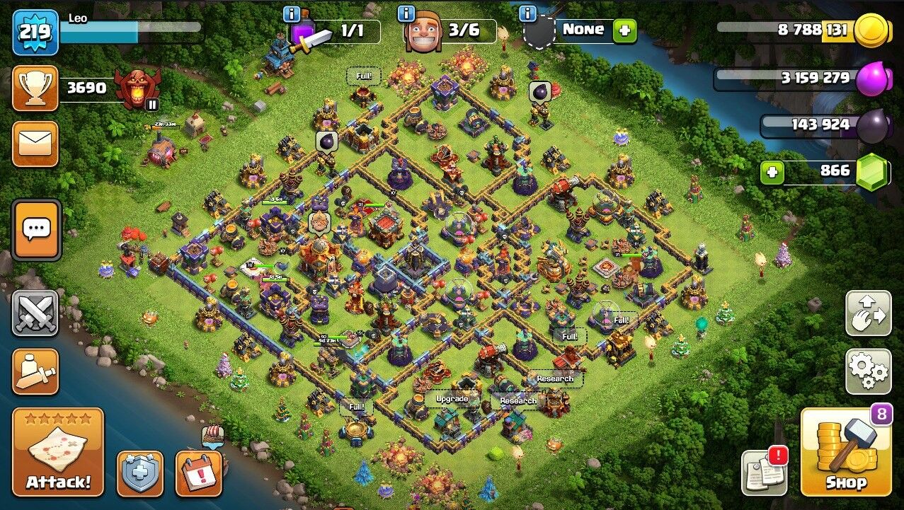 🥷STRONG TH 16 🖤 219 LVL 🖤 876 Gems 🖤 91 BK 🖤 91 AQ 🖤 70 GW 🖤 40 RC 🖤 Full Access 🖤 IOS/ANDROID (Screenshots Inside)🥷 🥷STRONG TH 16 🖤 219 LVL 🖤 876 Gems 🖤 91 BK 🖤 91 AQ 🖤 70 GW 🖤 40 RC 🖤 Full Access 🖤 IOS/ANDROID (Screenshots Inside)🥷