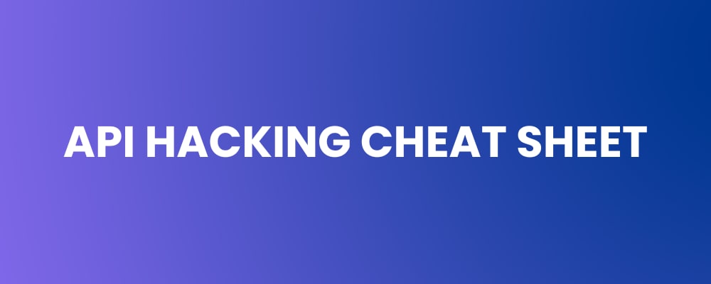 Api Hacking Label API Hacking Cheat Sheet 2025 | Attacks & Defenses Explained