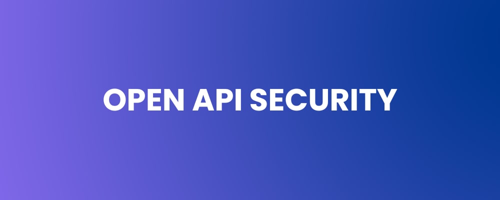 Open API Security