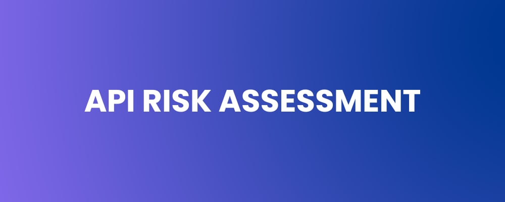 API Risk Assessment