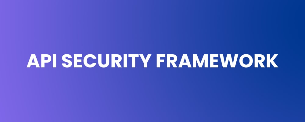 API Security Framework