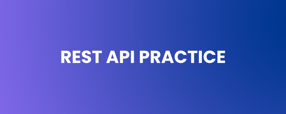 REST API Practice