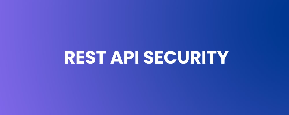 REST API Security