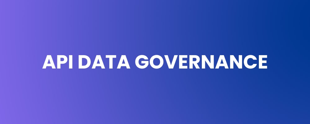 API Data Governance