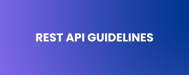 REST API Guidelines