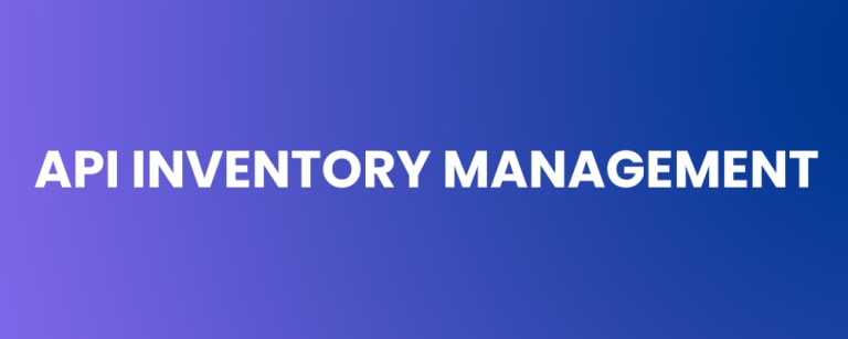 API Inventory Management