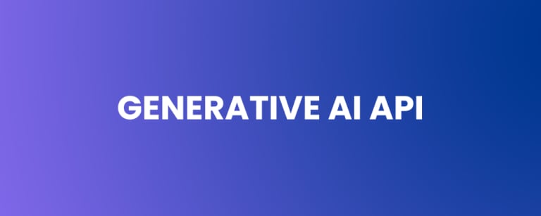 Generative AI API