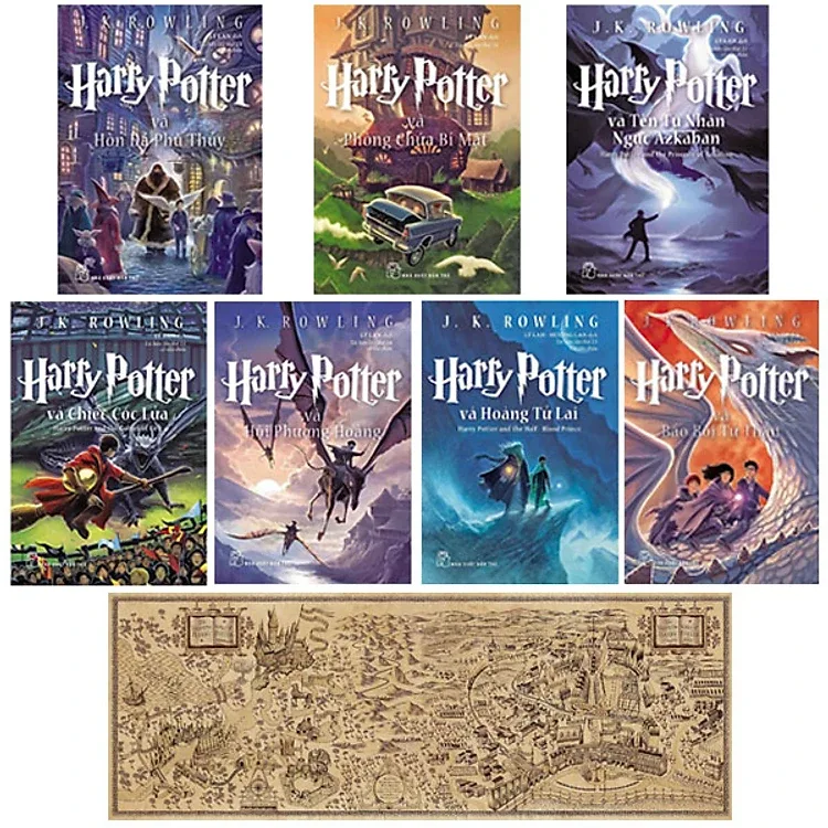 Combo 7 cuốn Harry Potter