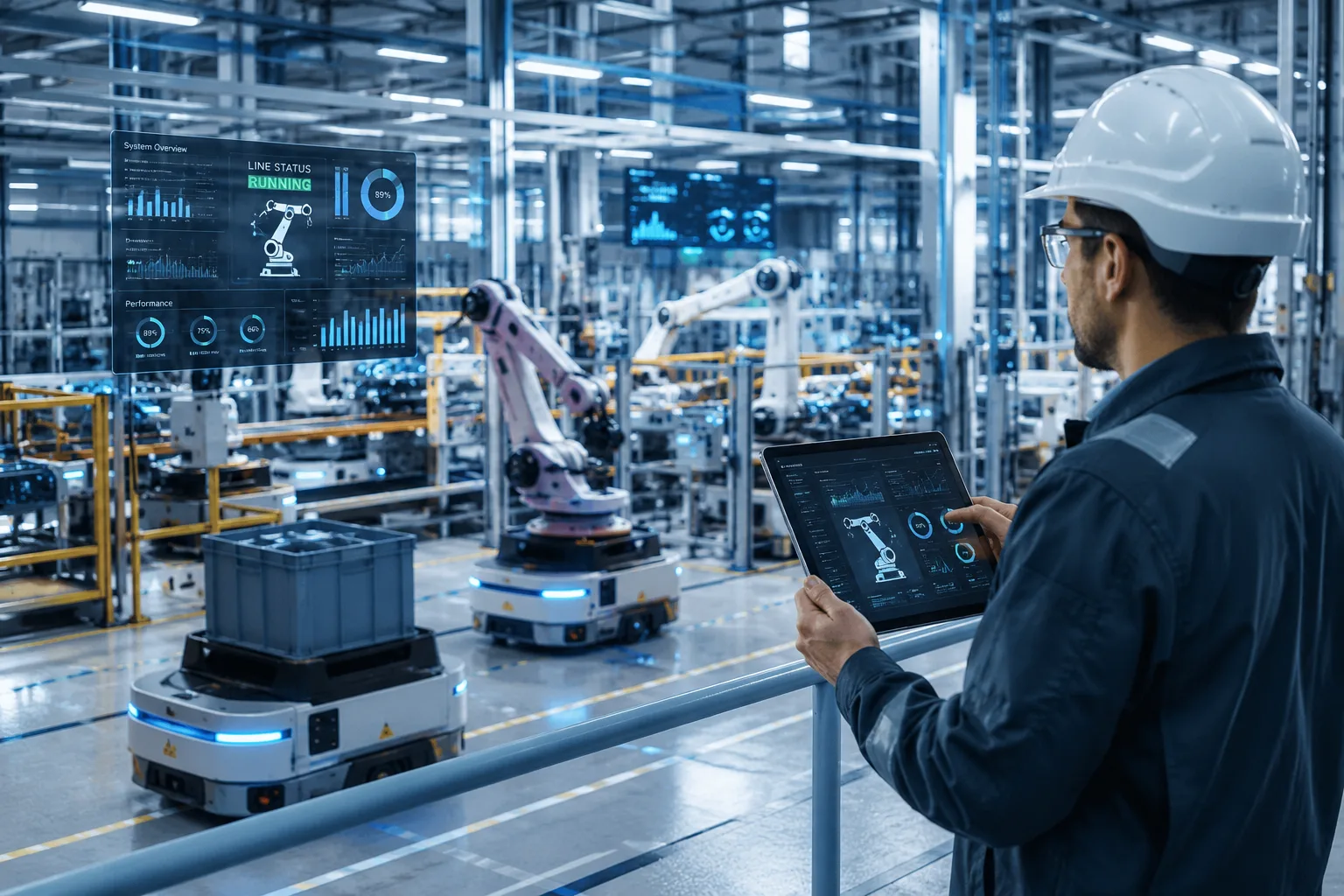 Industrielle Robotiklösung in Deutschland