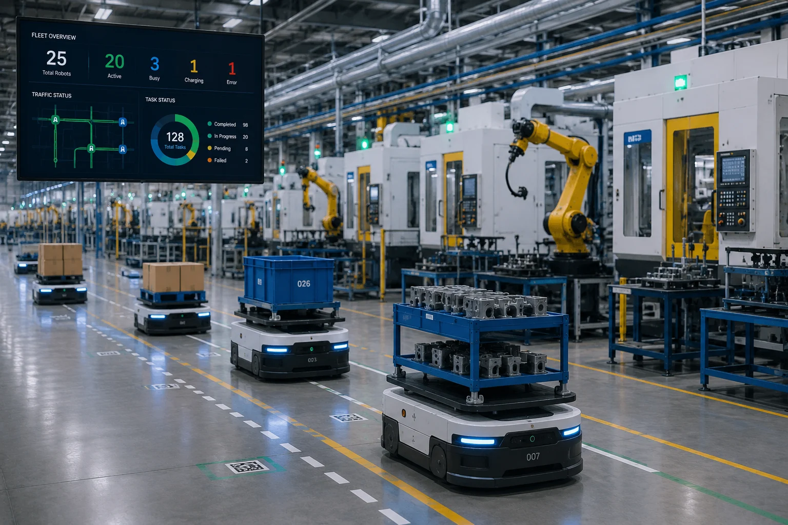 Automatisierung der Produktionsunterstützung