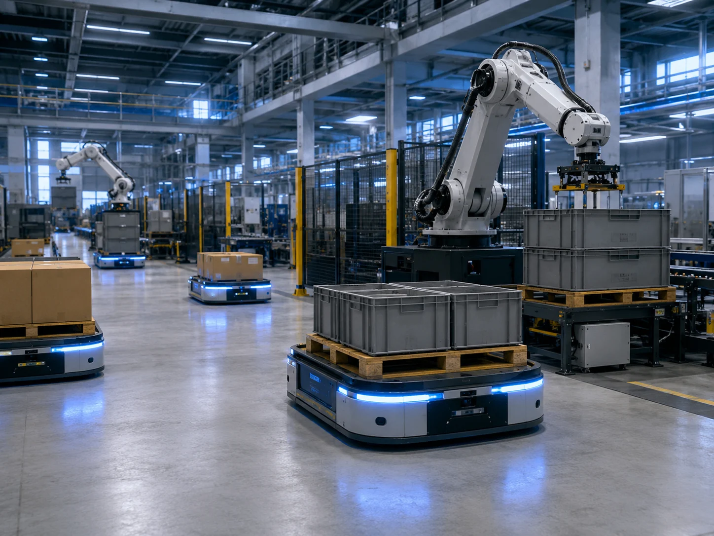 Materialhandling-Roboter