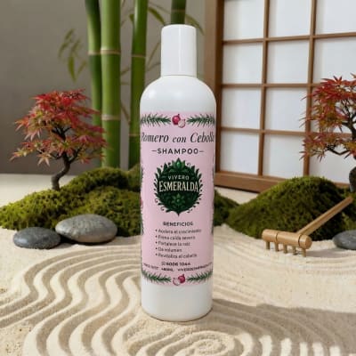 Shampoo de Romero con Cebolla