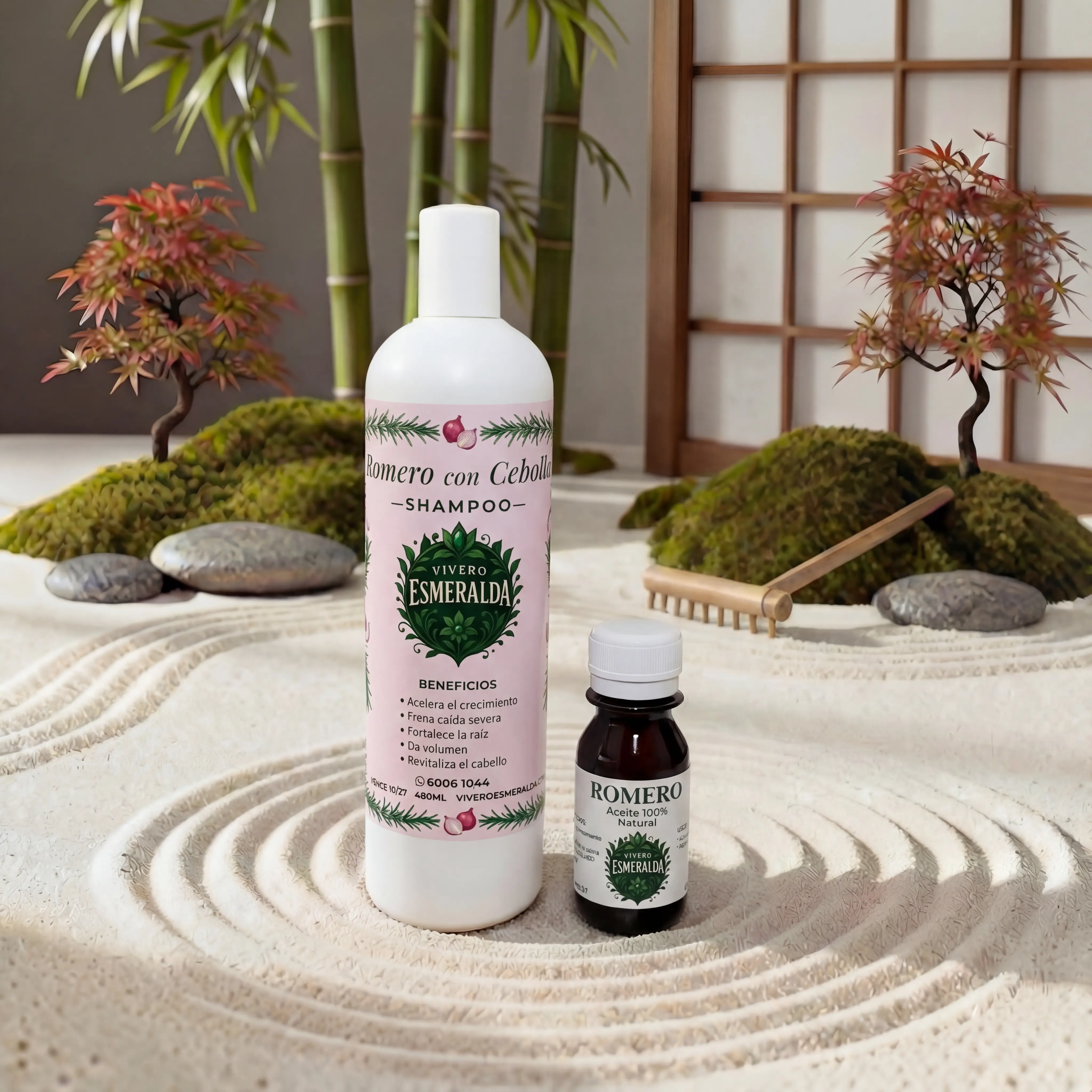 Shampoo y Aceite (Cebolla)