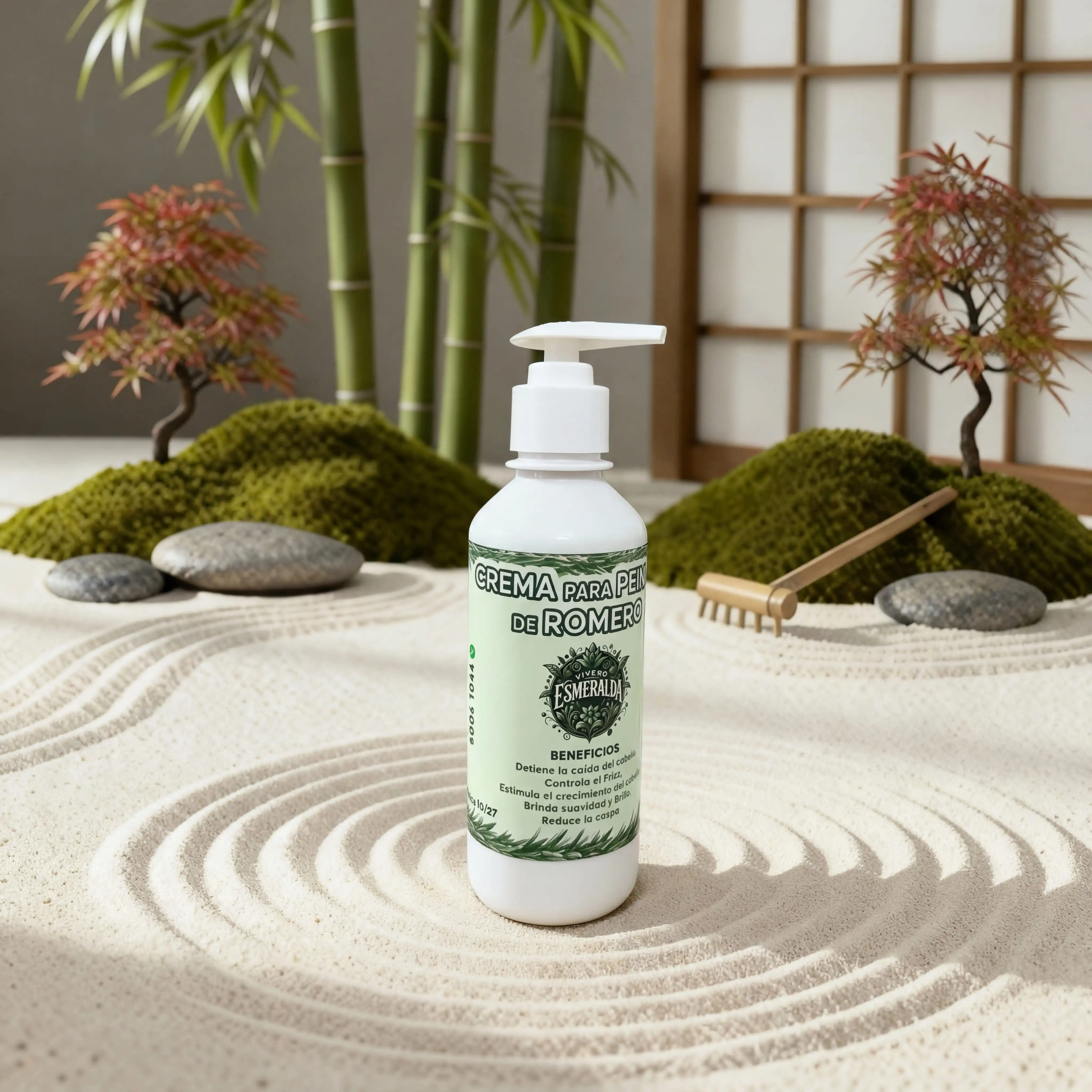 CREMA DE PEINAR ROMERO: ANTI-FRIZZ Y CONTROL