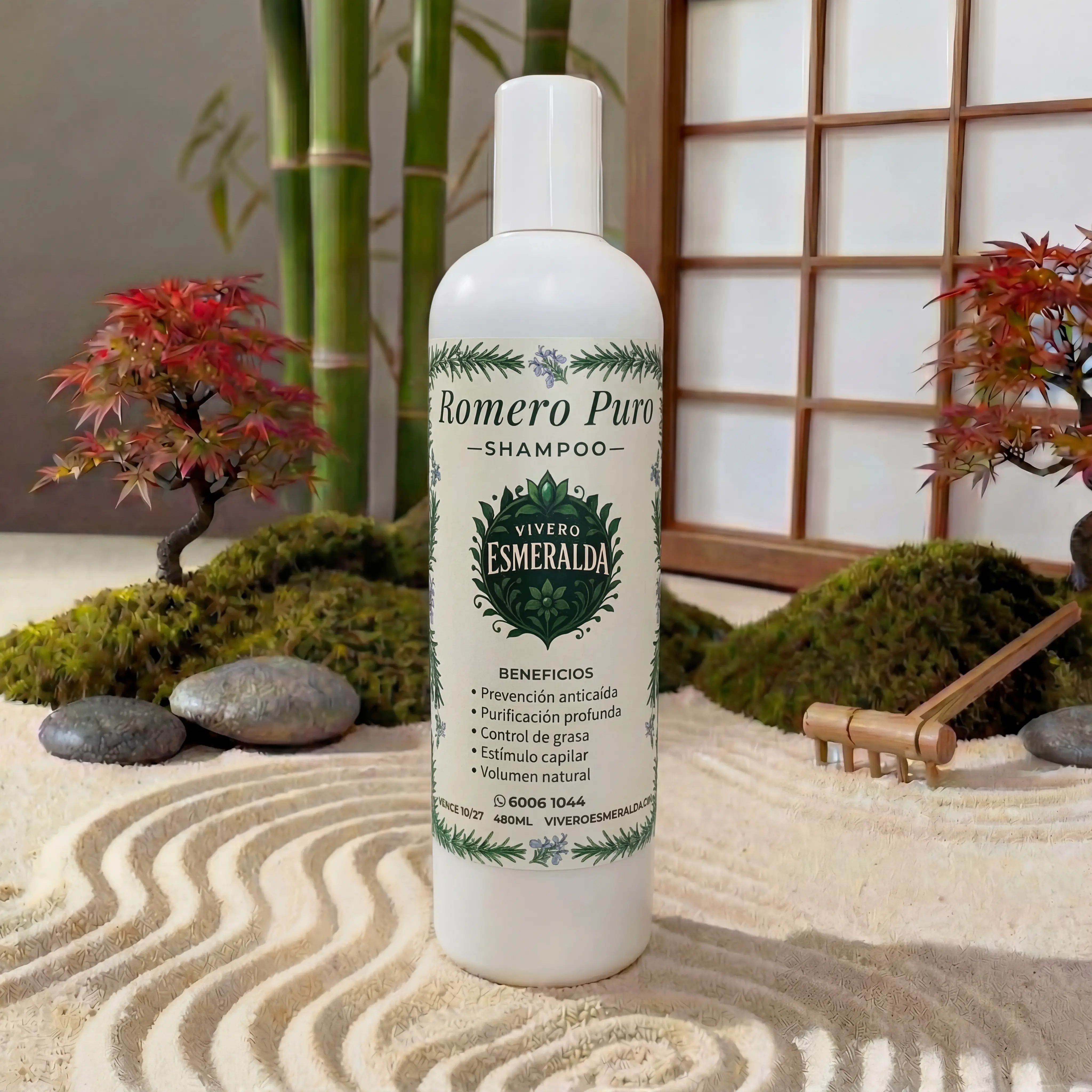 Shampoo de Romero Puro