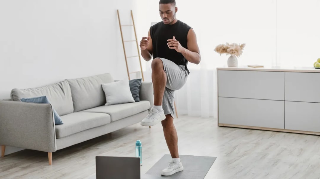 March in Place Slowly for 1 Minute