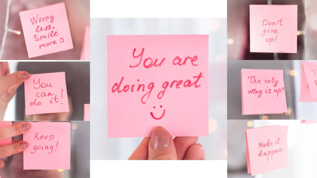 Recite a positive affirmation