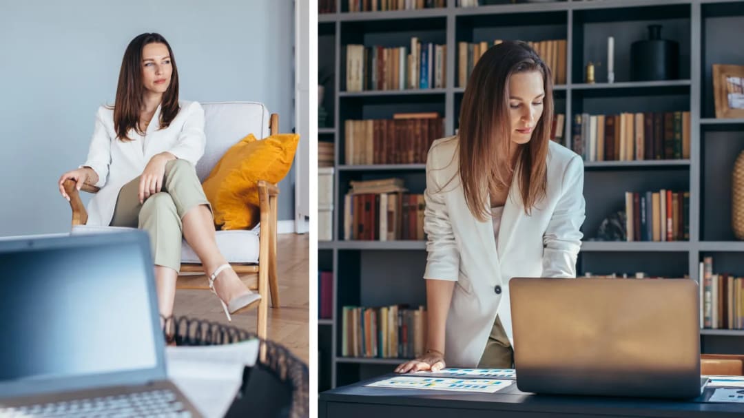 Stand up and sit down from a chair 5 times