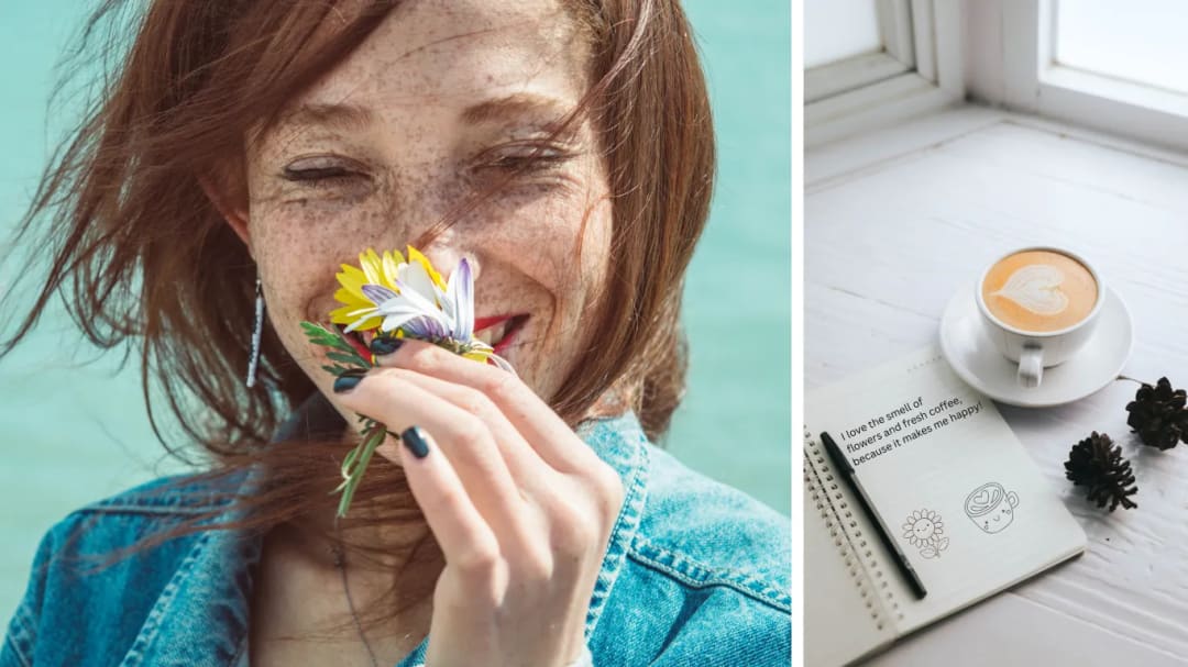 Write down a smell you love and why
