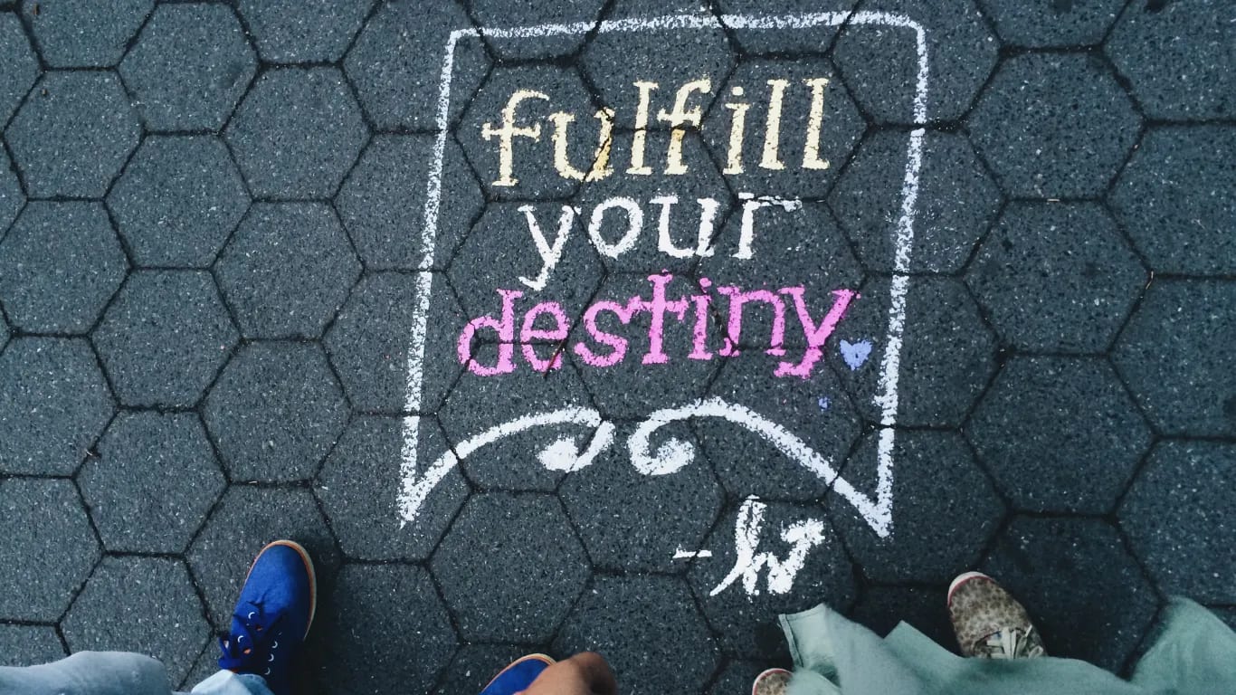 Write a three-word pep talk to yourself