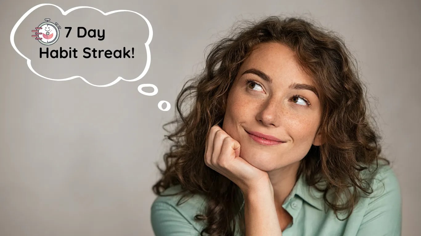 Recall a recent accomplishment and smile