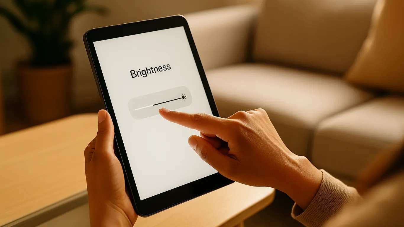 Passe die Bildschirmhelligkeit deiner Geräte für optimalen Augenkomfort an