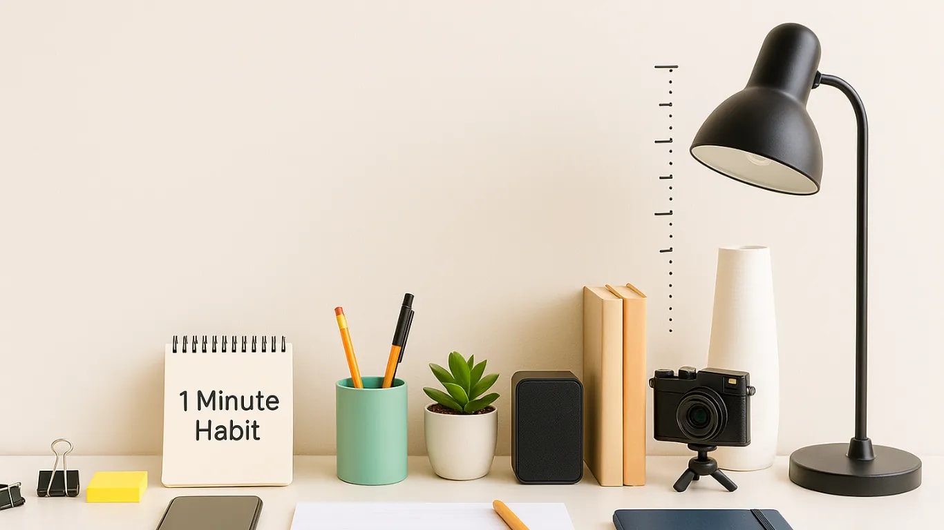 Align items by height on a surface