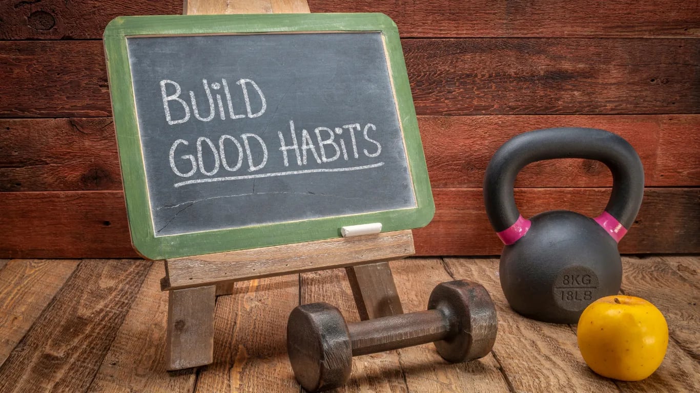 Write down one habit you’d like to build this year