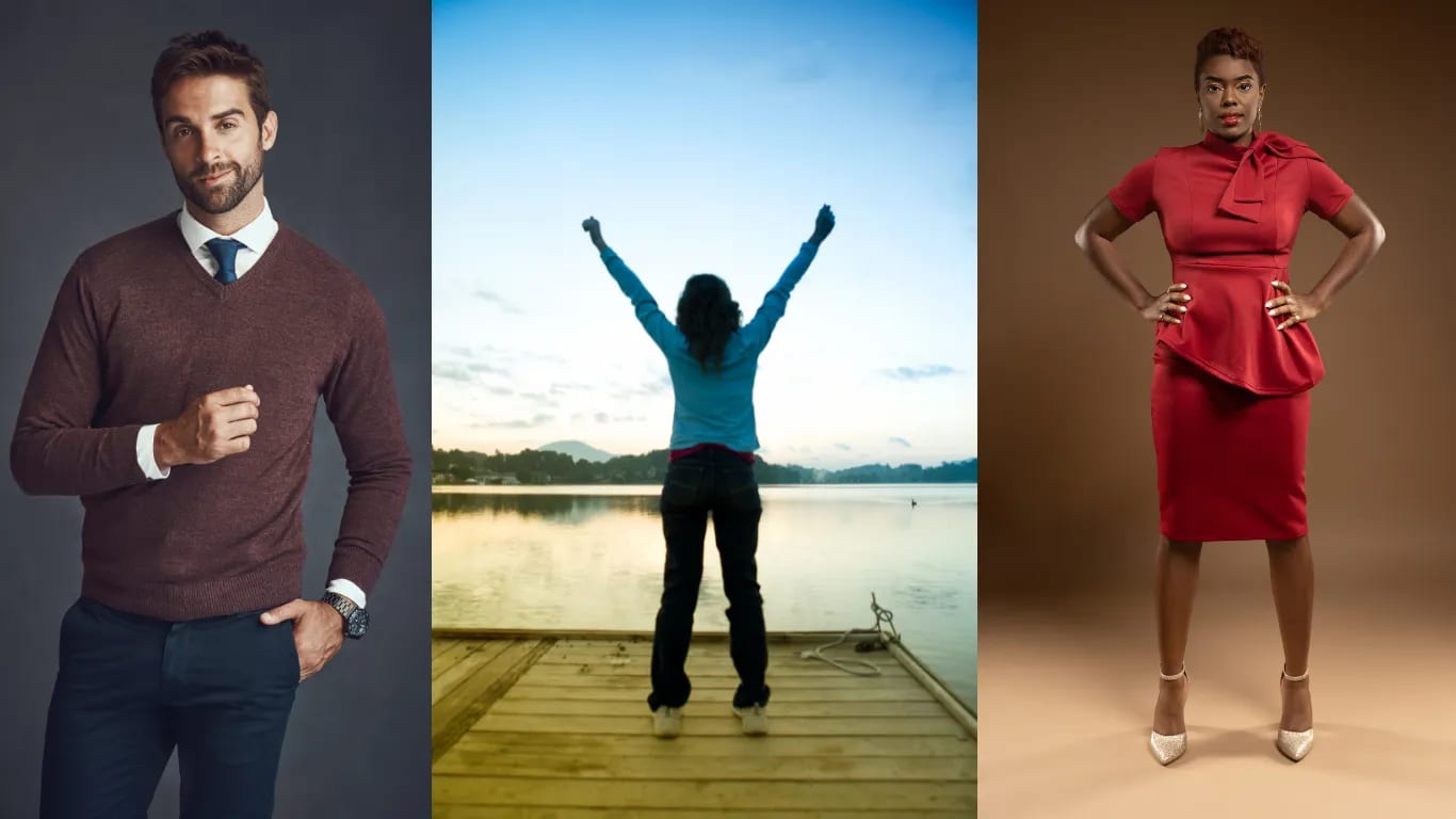 Hold a power pose for 1 minute