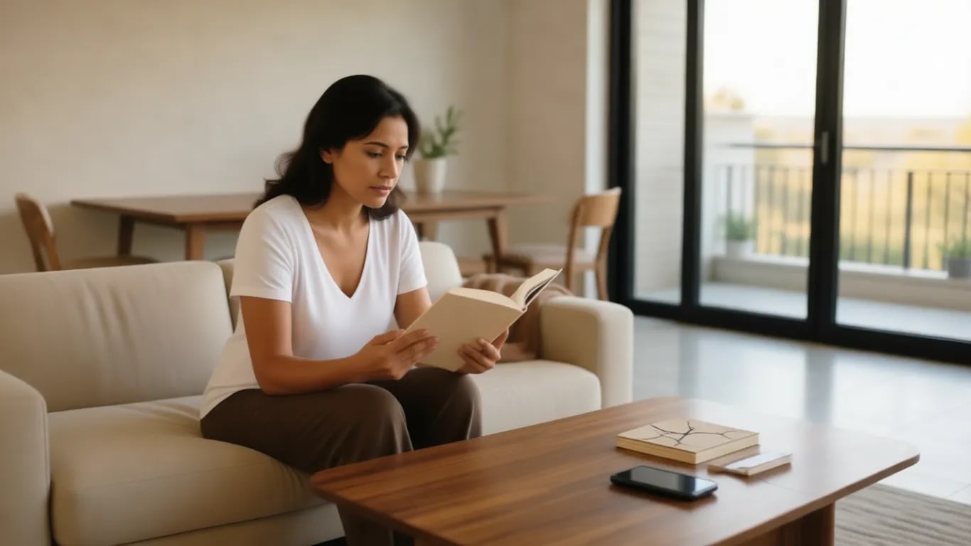 Turn your phone screen to face down for one minute