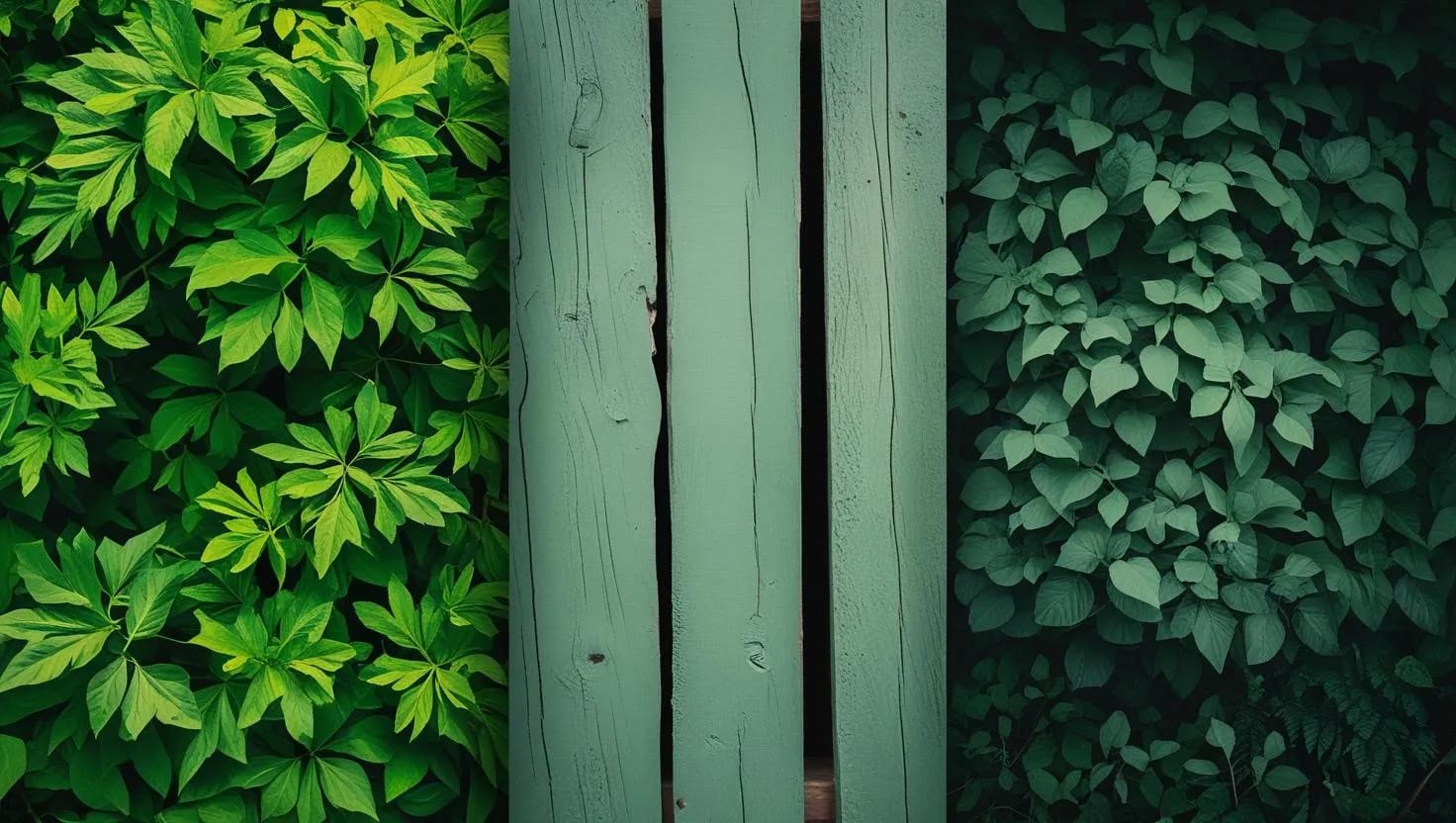 Liste 3 Grüntöne auf, die du in deiner Nähe siehst