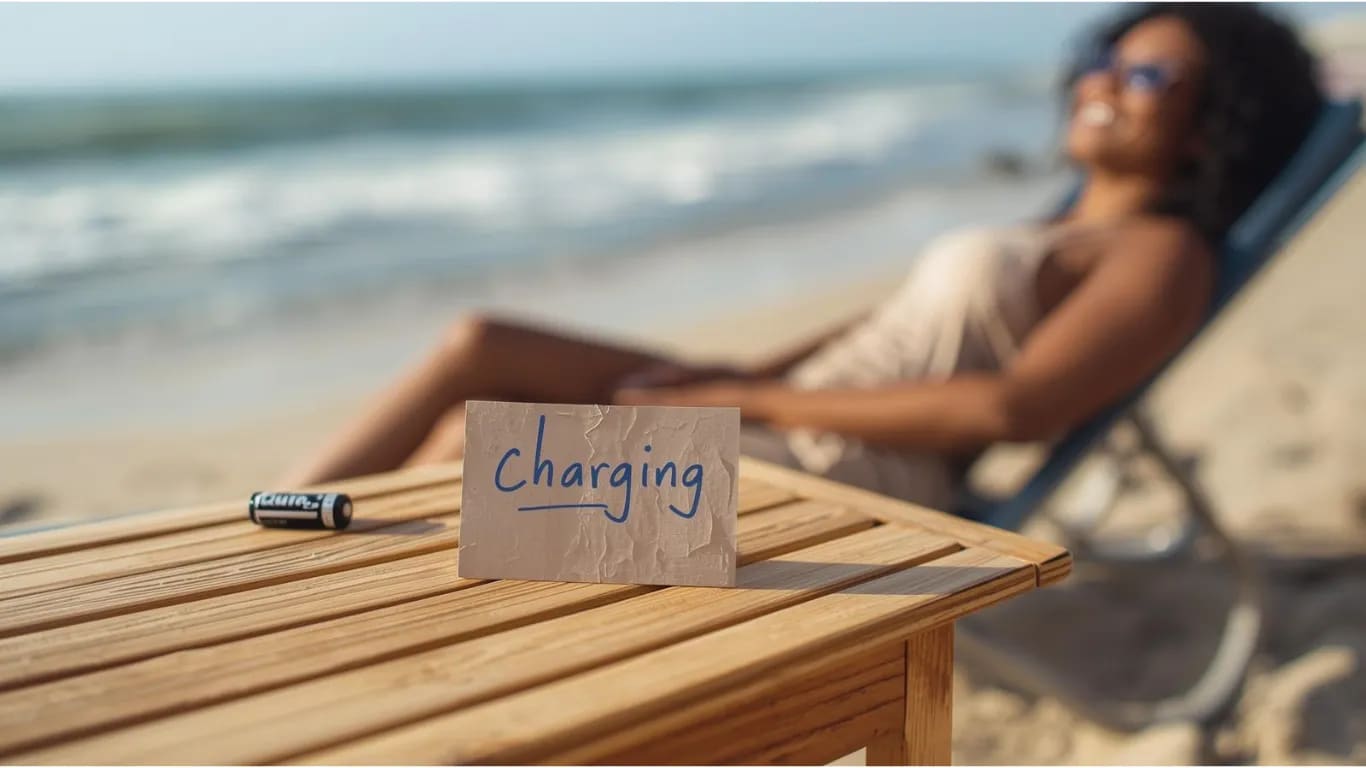 Schreibe ein Wort auf, das dein aktuelles Energieniveau beschreibt